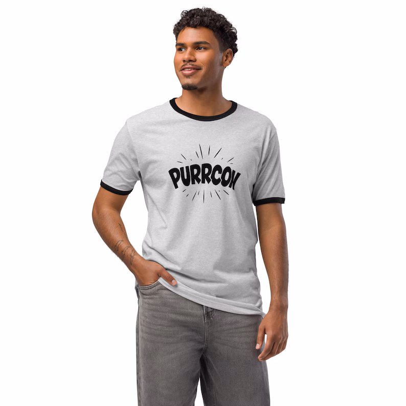 Retro PurrCon shirt