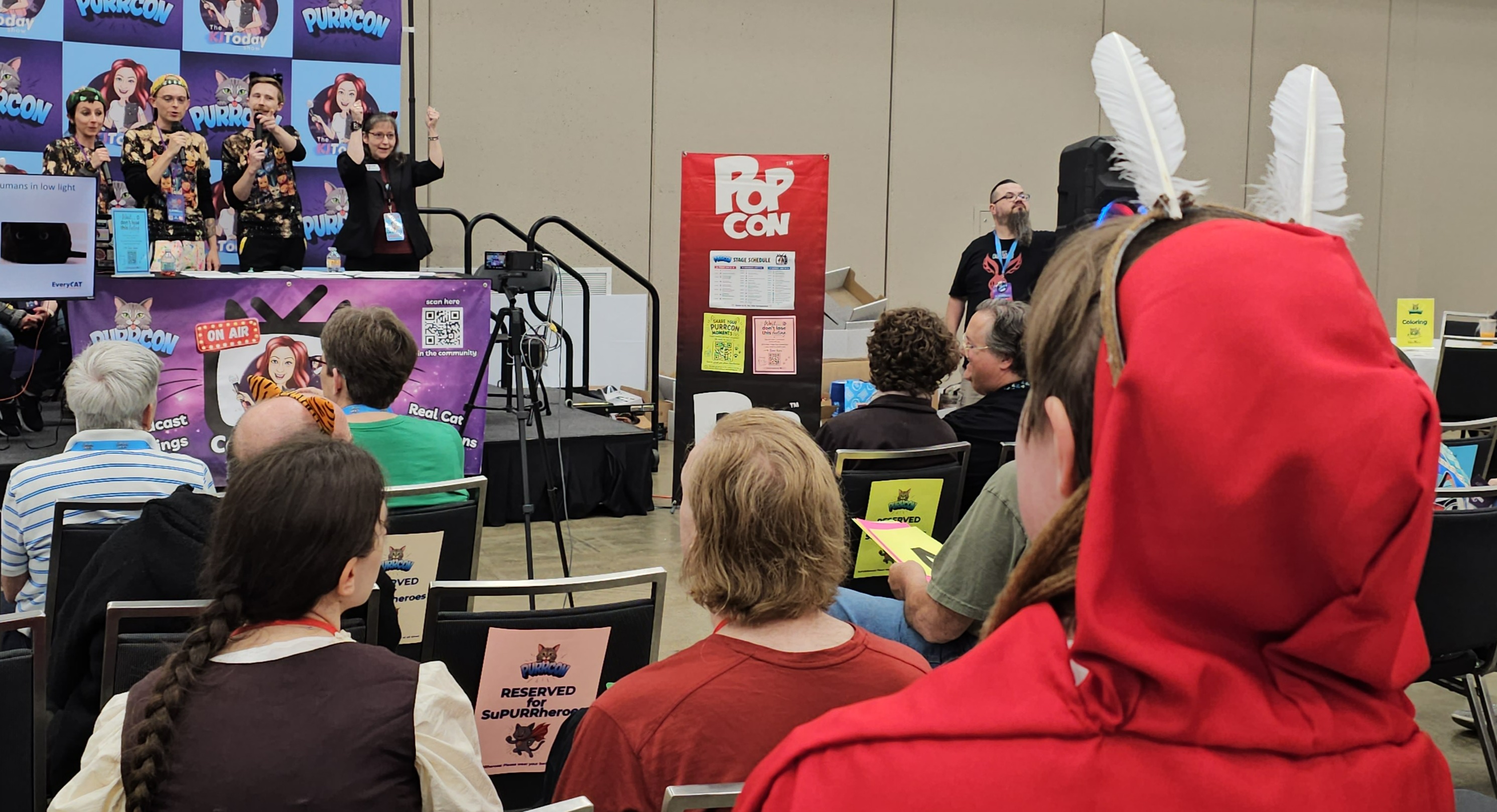 PurrCon crowd at PopCon